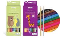 Opakowanie Kredki ołówkowe trójkątne BB Kids 12 kolorów