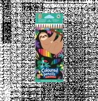 Opakowanie Kredki ołówkowe trójkątne Colorino wildkid 12 kolorów