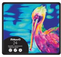 Opakowanie Kredki premium 24szt w metalowym etui