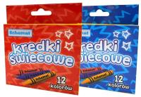 Opakowanie Kredki świecowe 12 kolorów