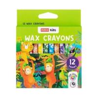 Kredki świecowe 12 kolorów EASY. Wydawca: Easy Stationery. SmakLiter.pl Opakowanie Kredki świecowe 12 kolorów EASY