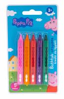 Kredki świecowe do kąpieli 5kol Peppa Pig ASTRA. Wydawca: ASTRA papiernicze. SmakLiter.pl Opakowanie Kredki świecowe do kąpieli 5kol Peppa Pig ASTRA