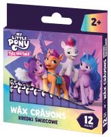 Opakowanie Kredki świecowe okrągłe My Little Pony 8/90 mm 12 kolorów