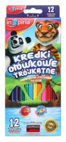 Opakowanie Kredki trójkątne 12 kolorów
