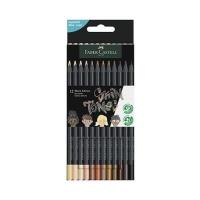 Opakowanie Kredki trójkątne Black Edition 12 odcieni skóry