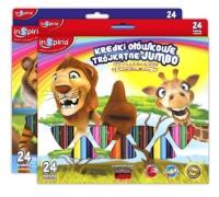 Opakowanie Kredki trójkątne jumbo 24 kolory