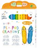 Kredki Uśmiechnięte fasolki 36 kolorów. Wydawca: AVENIR. SmakLiter.pl Opakowanie Kredki Uśmiechnięte fasolki 36 kolorów