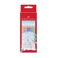 Kredki zamek pastel 10 kol. Faber-castell. Wydawca: Faber-Castell. SmakLiter.pl Opakowanie Kredki zamek pastel 10 kol. Faber-castell