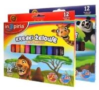 Opakowanie Kredki żelowe 12 kolorów