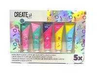 Opakowanie Krem do rąk i balsam do ciała 5 szt. CREATE IT!