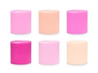 Opakowanie Krepa 5cmx10m 6szt MIX