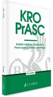 KRO. PrASC. Kodeks rodzinny i opiekuńczy w.30. Autor:   Praca zbiorowa. SmakLiter.pl Okładka książki KRO. PrASC. Kodeks rodzinny i opiekuńczy w.30