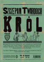 Król. Autor: Szczepan Twardoch. SmakLiter.pl Okładka książki Król