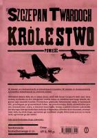 Królestwo wyd. 2024. Autor: Szczepan Twardoch. SmakLiter.pl Okładka książki Królestwo wyd. 2024