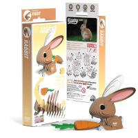 Opakowanie Królik Eugy. Eko Układanka 3D
