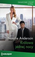 Królowa jednej nocy. Autor: Anderson Natalie. SmakLiter.pl Okładka książki Królowa jednej nocy