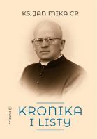 Kronika i listy. Autor: Jan Mika. SmakLiter.pl Okładka książki Kronika i listy