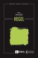 Krótki kurs filozofii. Hegel. Autor: Peter Singer. SmakLiter.pl Okładka książki Krótki kurs filozofii. Hegel