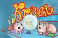 Krusio. Kuzyn z Gdyni i pływanie na tratwie. Autor: Szafraniec-Konert Aleksandra. SmakLiter.pl Okładka książki Krusio. Kuzyn z Gdyni i pływanie na tratwie