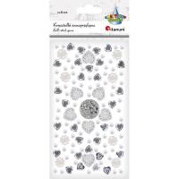 Opakowanie Kryształki samoprzylepne 118szt mix