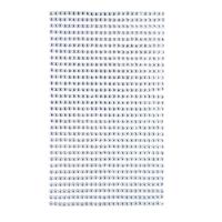 Opakowanie Kryształki samoprzylepne 3mm 806szt