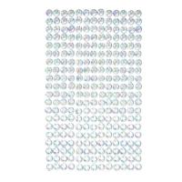 Opakowanie Kryształki samoprzylepne 6mm 260 szt.opalescent