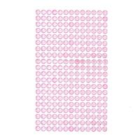 Opakowanie Kryształki samoprzylepne 6mm 260szt.light pink