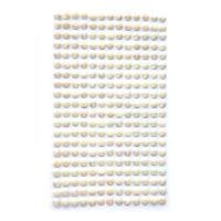 Opakowanie Kryształki samoprzylepne 6mm 260szt.opalescent cream