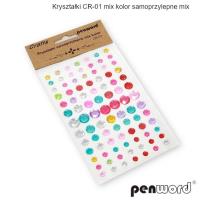 Opakowanie Kryształki samoprzylepne CR-01 mix kolor