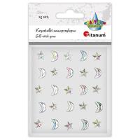 Opakowanie Kryształki samoprzylepne gwiazdki 10x10mm 15szt