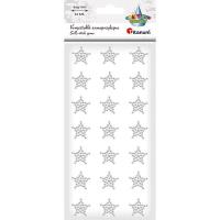Opakowanie Kryształki samoprzylepne gwiazdki 19x19mm 21szt