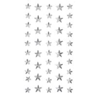 Kryształki samoprzylepne gwiazdki srebrne 46szt. Wydawca: Dalprint. SmakLiter.pl Opakowanie Kryształki samoprzylepne gwiazdki srebrne 46szt
