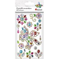 Opakowanie Kryształki samoprzylepne jednorożec + dekory