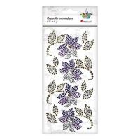 Opakowanie Kryształki samoprzylepne kwiaty 12szt