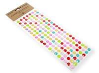 Opakowanie Kryształki samoprzylepne mix kolor 10mm