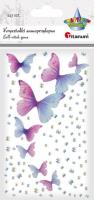 Opakowanie Kryształki samoprzylepne Motyle i dżety 117szt