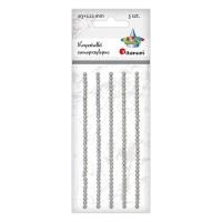 Opakowanie Kryształki samoprzylepne perełki białe 35szt