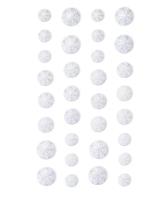 Opakowanie Kryształki samoprzylepne śniezynka 32szt