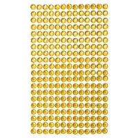 Okładka książki Kryształki samoprzylepne yellow 6mm 260szt
