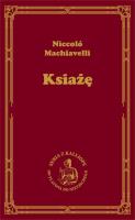 Książę. Autor: Niccolò Machiavelli. SmakLiter.pl Okładka książki Książę