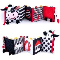 Książeczka - harmonijka krówka. Wydawca: Balibazoo. SmakLiter.pl Opakowanie Książeczka - harmonijka krówka