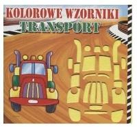 Opakowanie Książeczka kolorowe wzorniki transport
