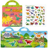 Opakowanie Książeczka z naklejkami - dinozaury