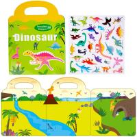 Opakowanie Książeczka z naklejkami - dinozaury