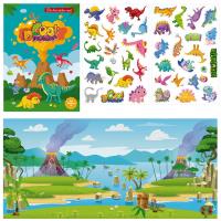 Opakowanie Książeczka z naklejkami - dinozaury