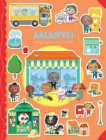 Okładka książki Książeczka z naklejkami. Miasto