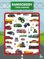 Książeczka z wypukłymi naklejkami. Samochody. Autor: praa zbiorowa. SmakLiter.pl Okładka książki Książeczka z wypukłymi naklejkami. Samochody