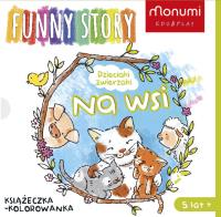 KSIĄŻECZKI HARMONIJKI - DZIECIAKI ZWIERZAKI NA WSI. Autor: Opracowanie zbiorowe. SmakLiter.pl Okładka książki KSIĄŻECZKI HARMONIJKI - DZIECIAKI ZWIERZAKI NA WSI