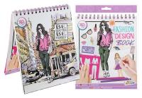 Książka do projektowania mody z naklejkami. Wydawca: Icom. SmakLiter.pl Opakowanie Książka do projektowania mody z naklejkami