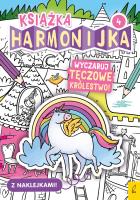 Książka harmonijka. Wyczaruj tęczowe królestwo cz.4. Autor: Natalia Berlik. SmakLiter.pl Okładka książki Książka harmonijka. Wyczaruj tęczowe królestwo cz.4